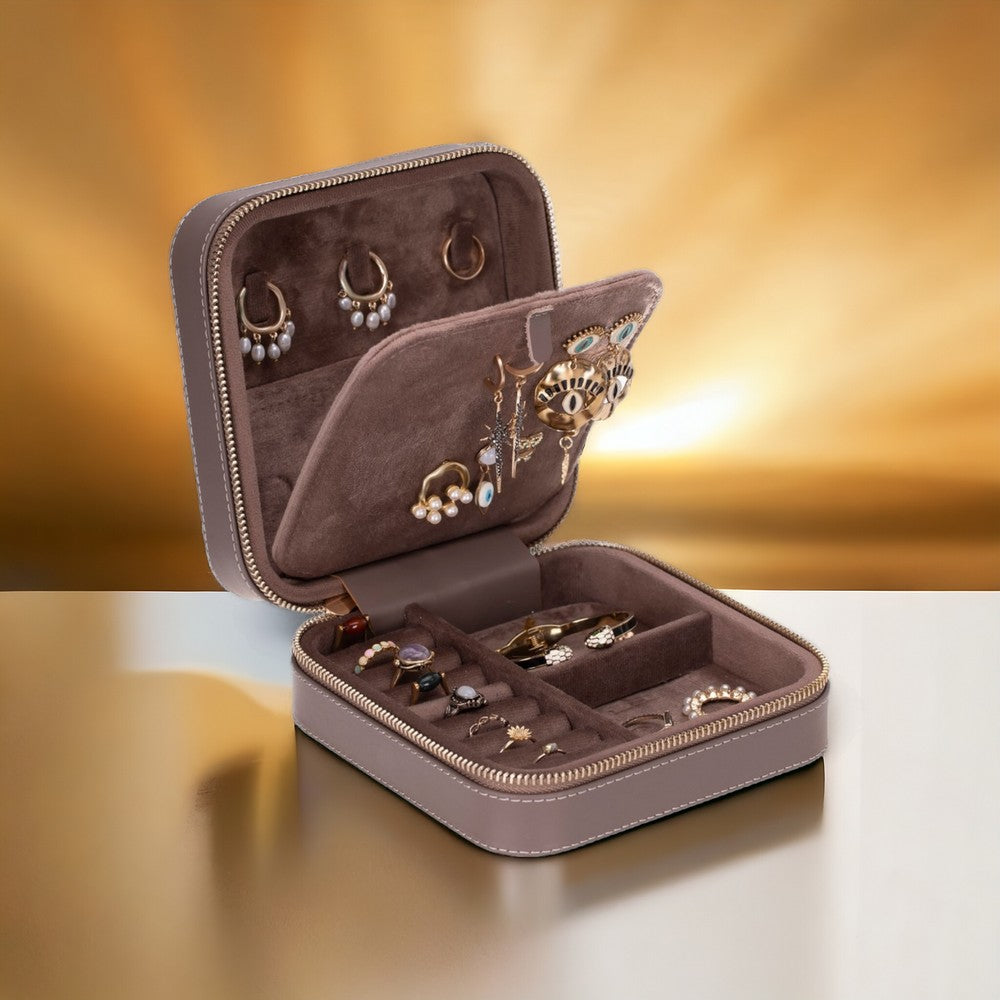 Eufaula Leather Jewelry Box
