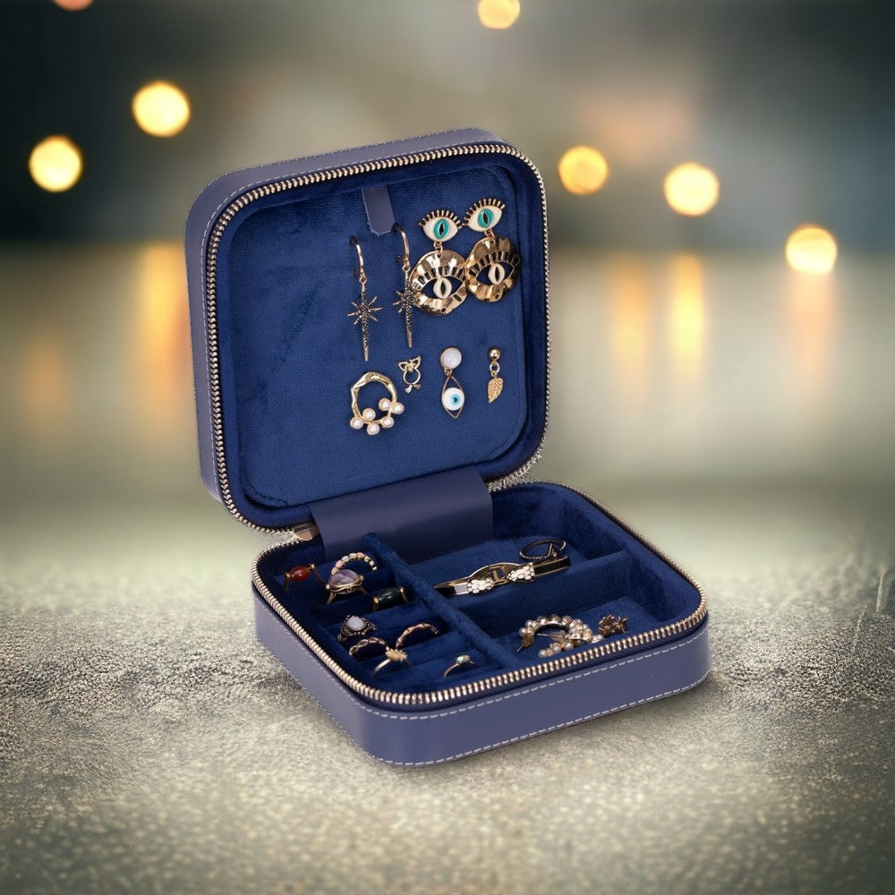 Eufaula Leather Jewelry Box