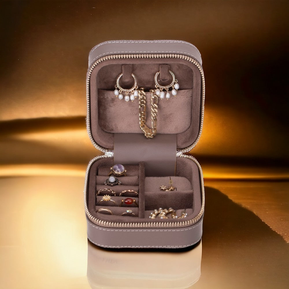 Eufaula Leather Jewelry Box